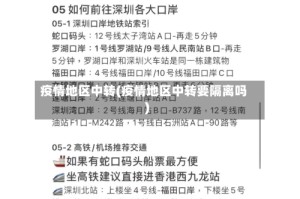 疫情地区中转(疫情地区中转要隔离吗)