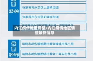 内江疫情地区调整/内江疫情地区调整最新消息