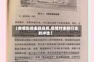 【疫情影响金融自救,疫情对金融行业的冲击】