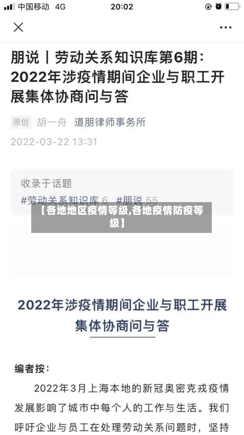 【各地地区疫情等级,各地疫情防疫等级】-第1张图片
