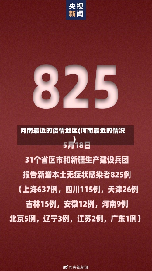 河南最近的疫情地区(河南最近的情况)-第1张图片