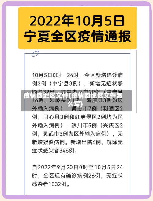 疫情回地区文件(疫情回地区文件怎么写)-第1张图片