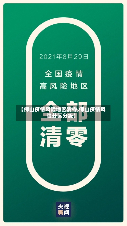 【佛山疫情风险地区清零,佛山疫情风险分区分级】-第2张图片