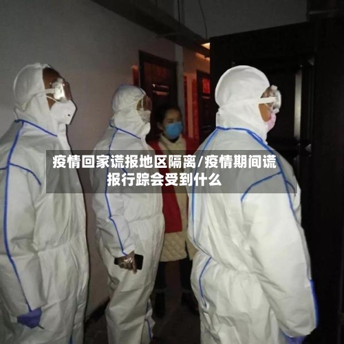 疫情回家谎报地区隔离/疫情期间谎报行踪会受到什么-第3张图片